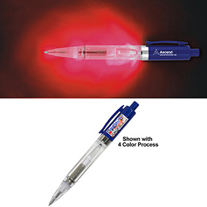 “Loma“ Light Up Pen with RED Colour LED Light